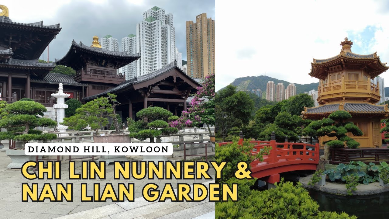 CHI LIN NUNNERY and NAN LIAN GARDEN 🇭🇰 (laid-back experience) | Vlog #159