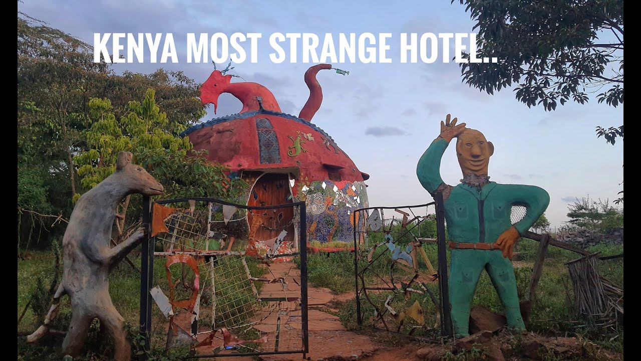 Kenya Most Strange Lodge | Kitengela Hot Glass Tour #Nairobi #Kenya #Strangehotel