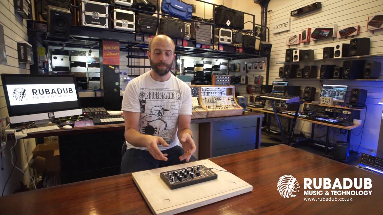 Make Noise 0-Coast Synthesizer demo by Rubadub Glasgow