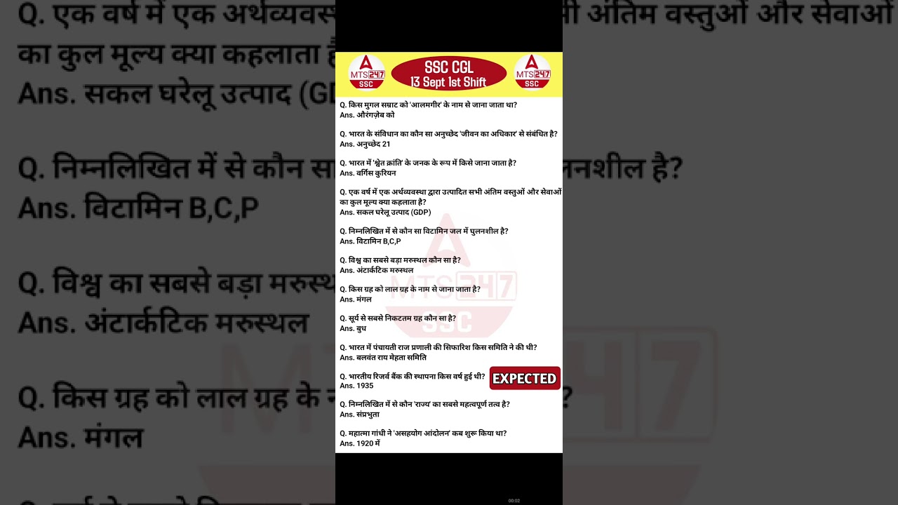SSC CGL 13 September 1st Shift | SSC CGL Exam Analysis 2025 | CGL Analysis Today | SSC CGL