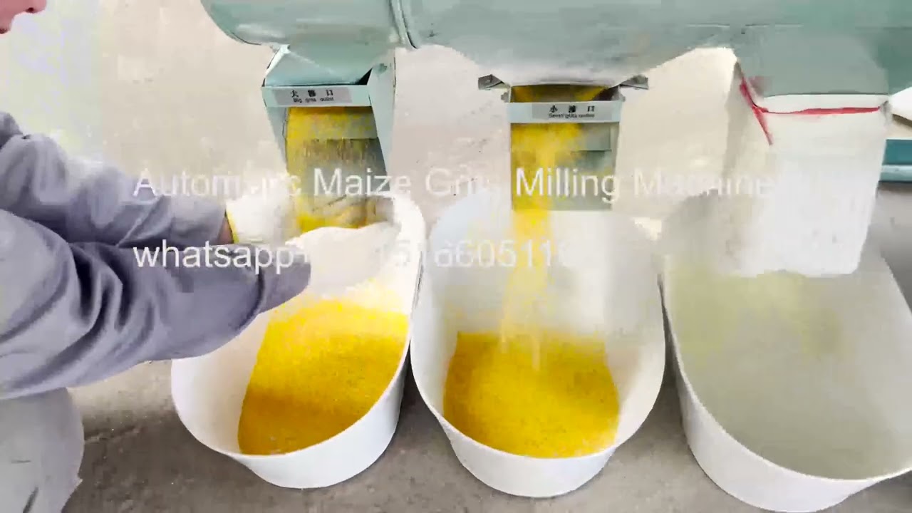 Automatic Maize Grits Milling Machine/Maize flour milling machine/Posho making machine/maize grinder