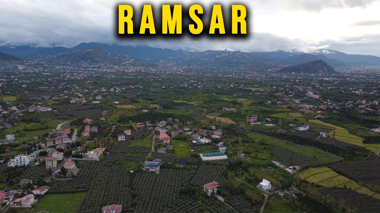 😲 Ramsar Drone Footage in 4K &ndash; Iran&rsquo;s Hidden Paradise from the Sky!
