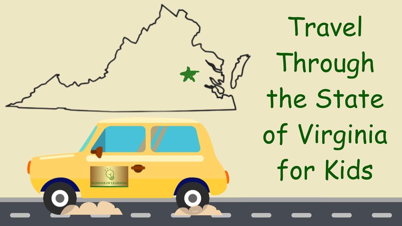 Travel Through the State of Virginia for kids