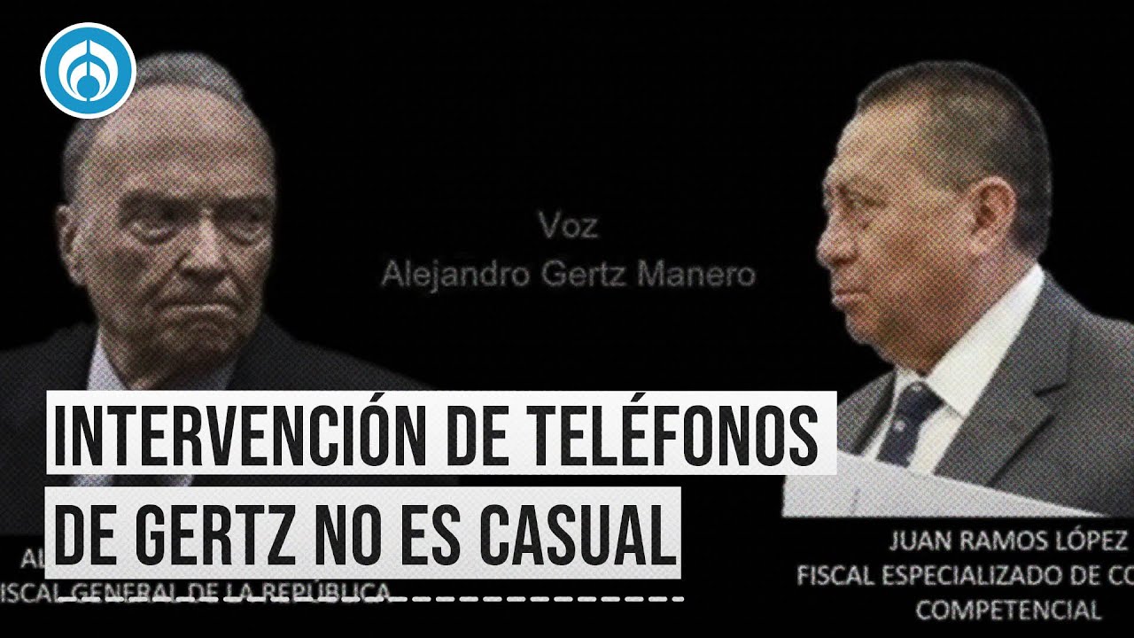 Intervención de llamada de Gertz Manero pudo ser grabada desde Telmex, plantea investigación