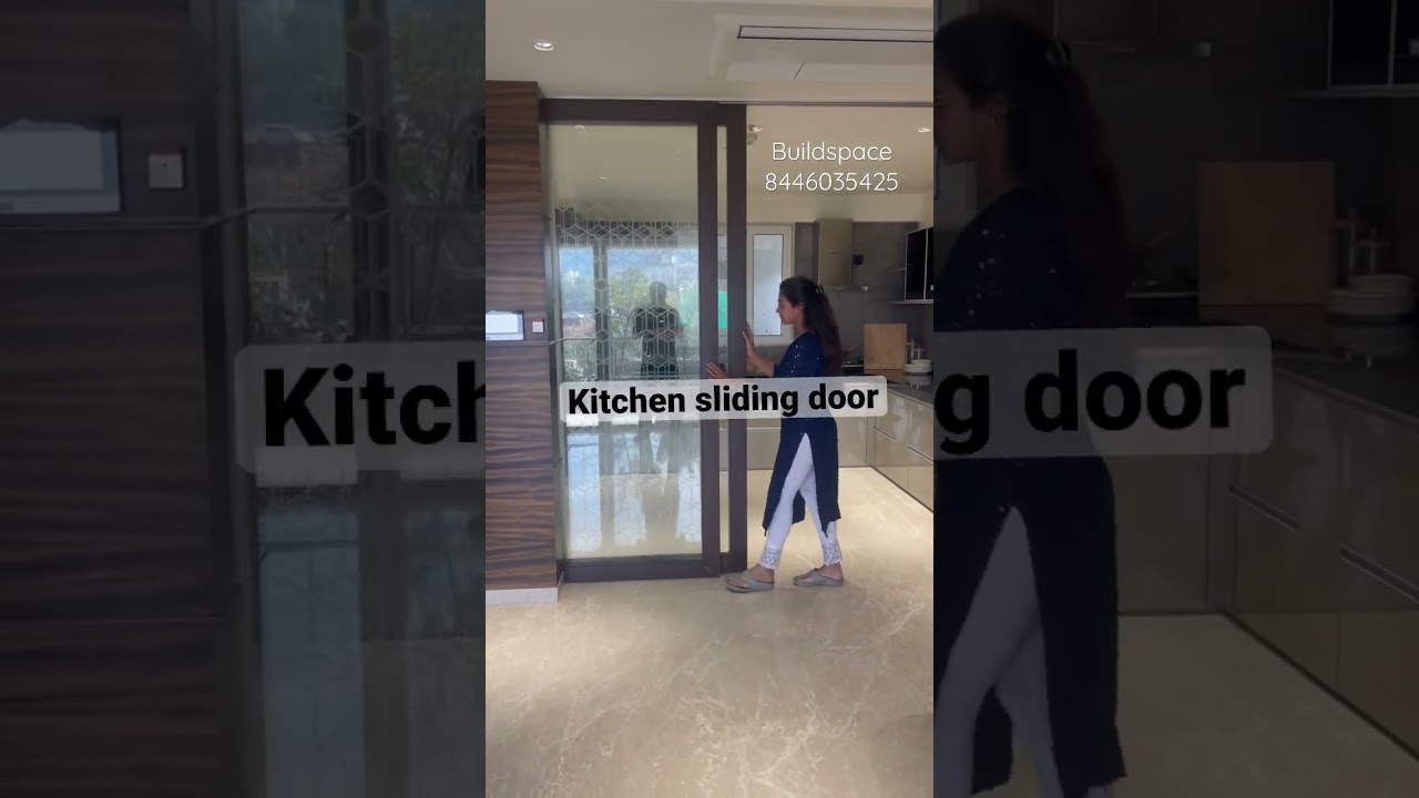 Kitchen privacy/ sliding door