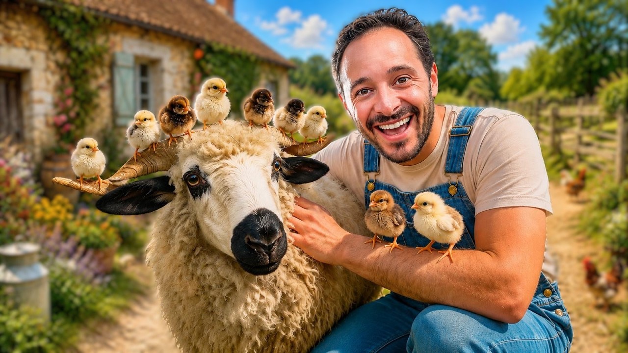 J'ai CONSTRUIT ma PETITE FERME pour &ecirc;tre AUTONOME !