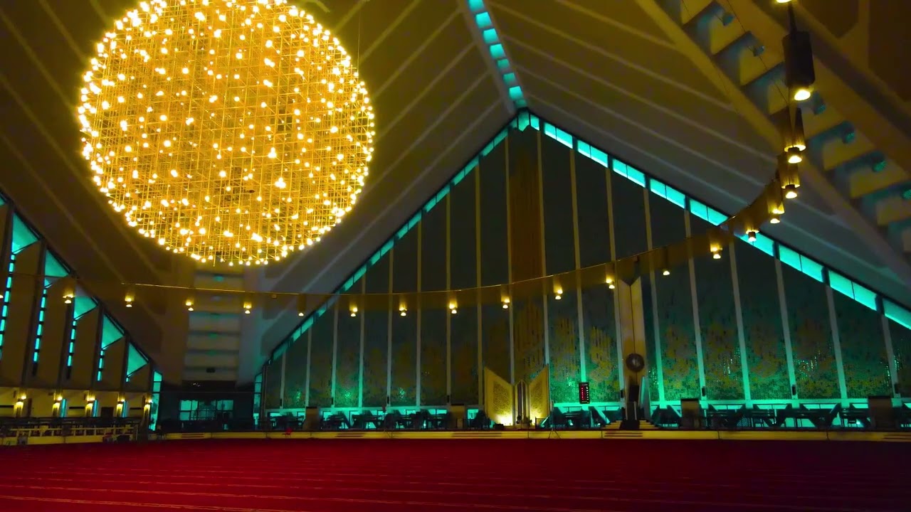 Faisal Mosque Islamabad | شاہ فیصل مسجد اسلام آباد  | Qasida Burda Sharif
