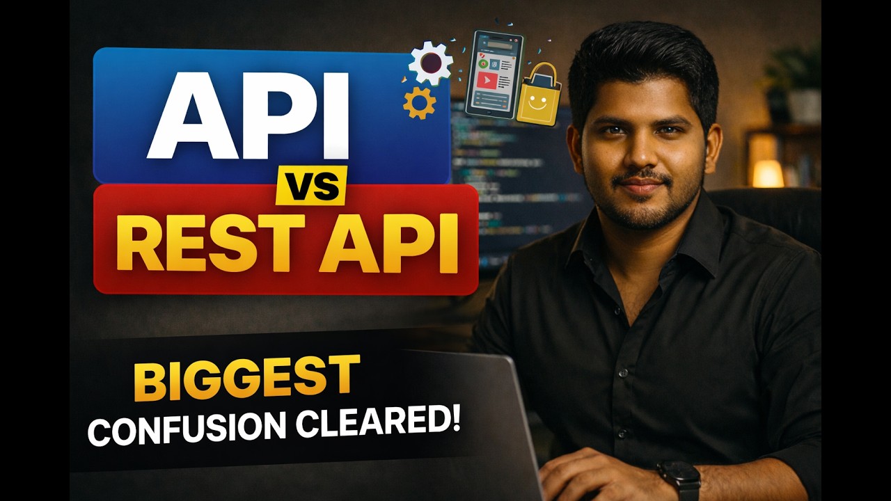 API vs REST API Explained in 9 Minutes 🤯 | Real World Examples | Beginner Friendly| MERN Stack