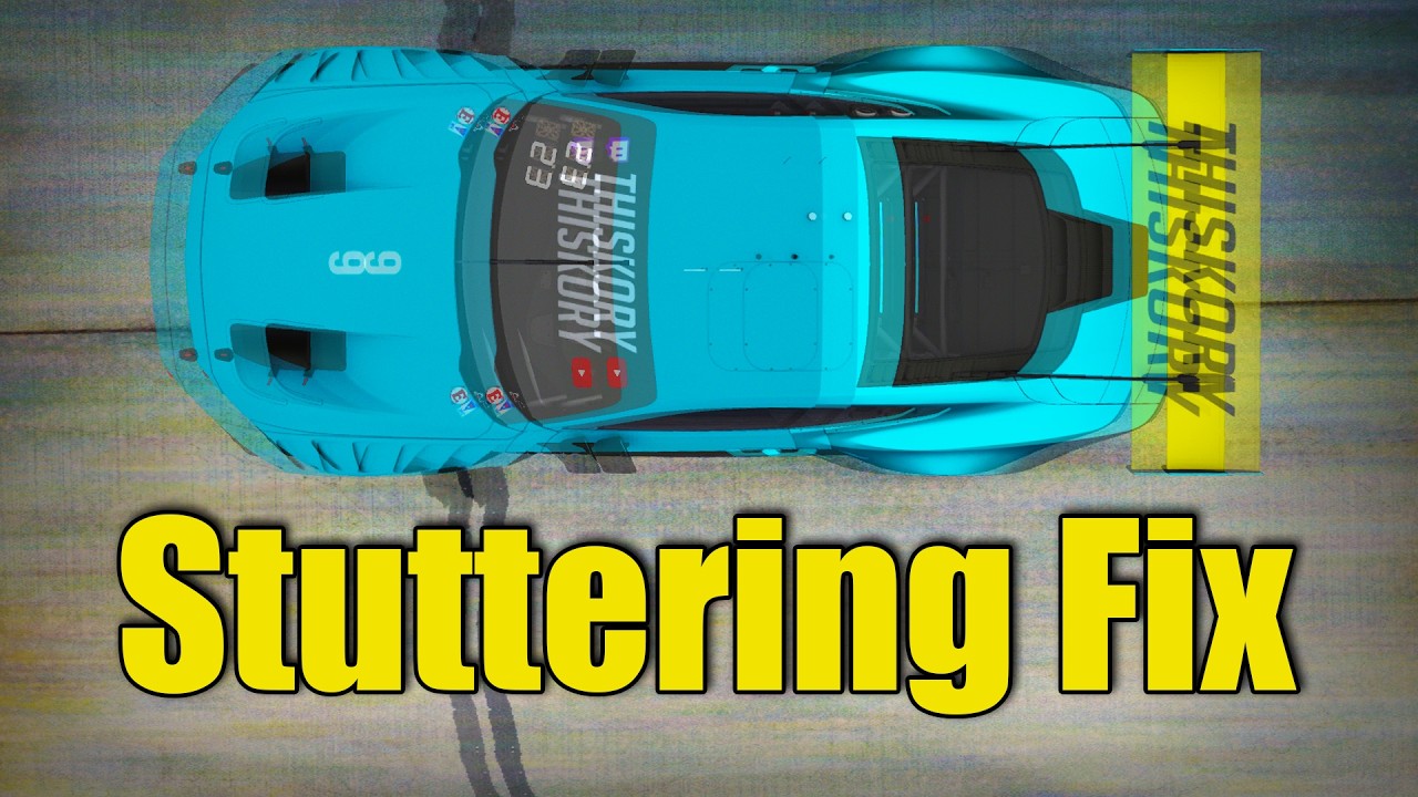 How to ELIMINATE STUTTERS in iRacing