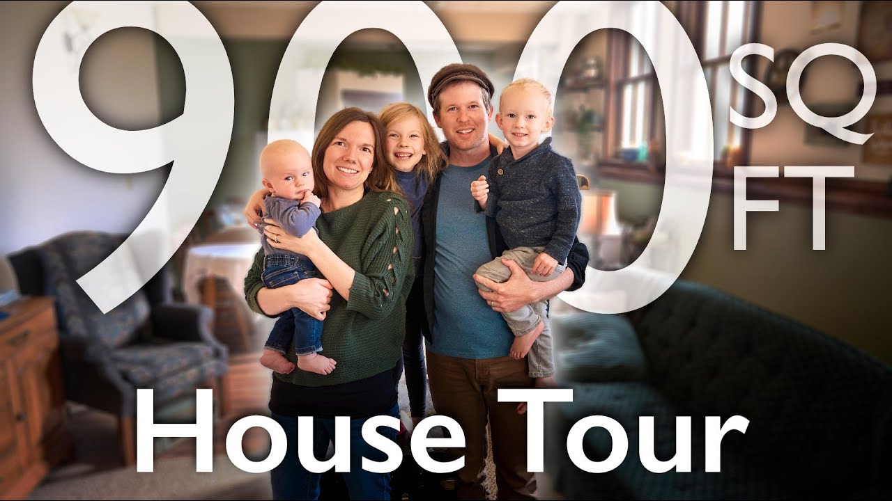 Inside our 900 sq ft Home as a Family of 5! 🏡