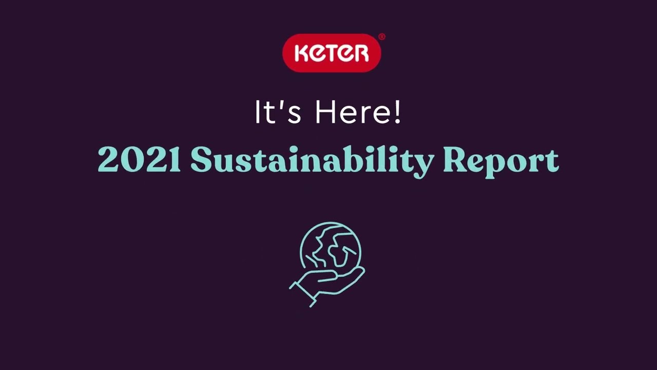 Keter 2021 Sustainability accomplishments