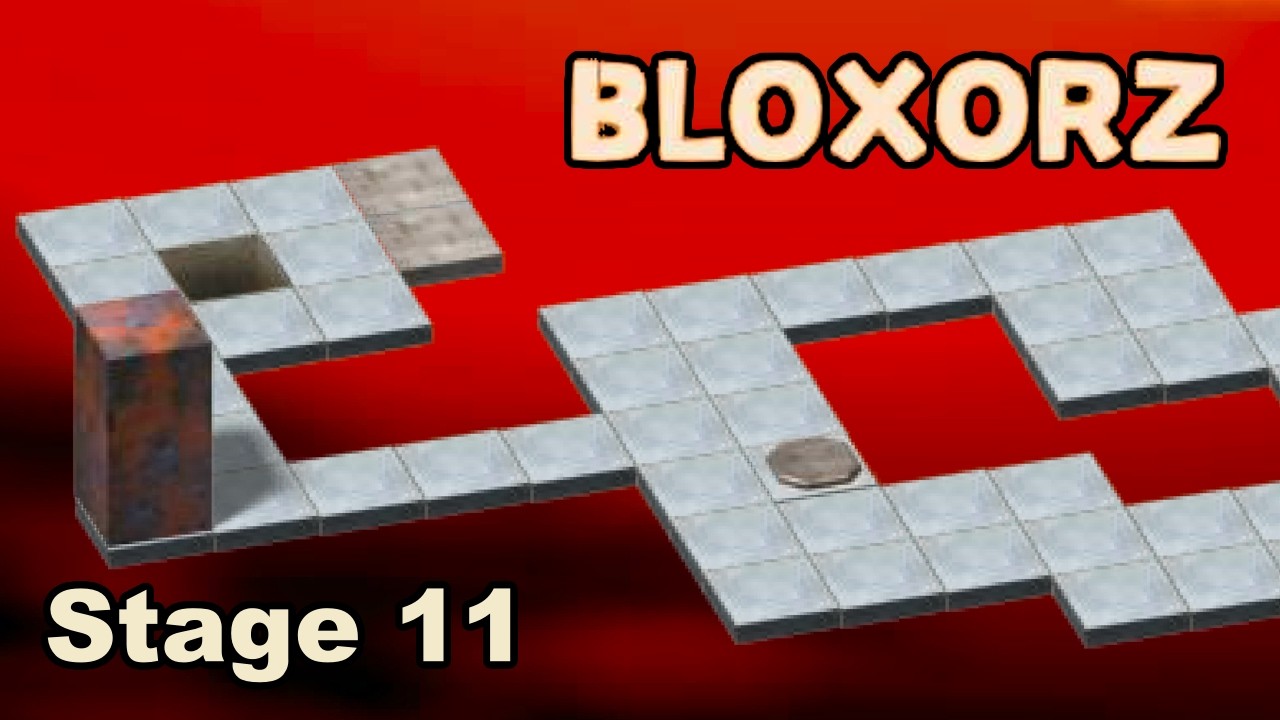 Bloxorz &ndash; Stage 11 Walkthrough