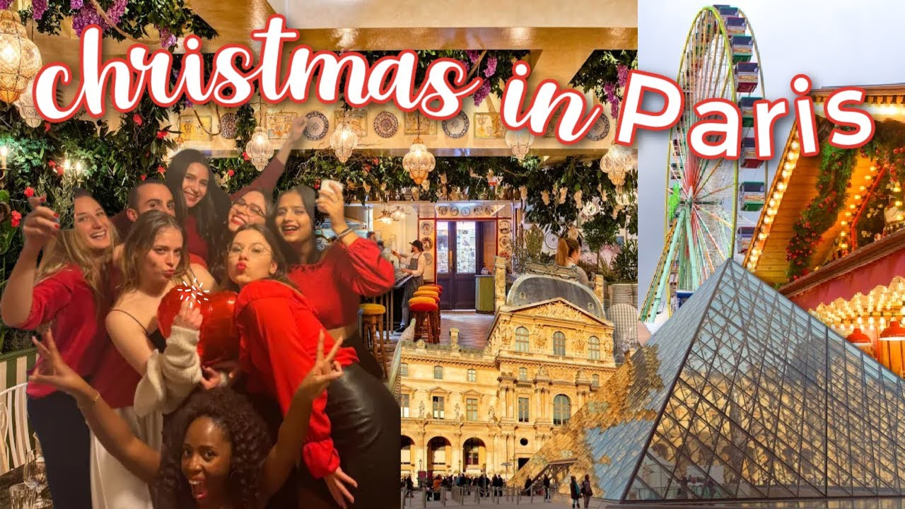 Christmas Vibes in Paris 🎄 🇫🇷 *marché de noel, finals & fromage* 🎅🏻 📚 🧀