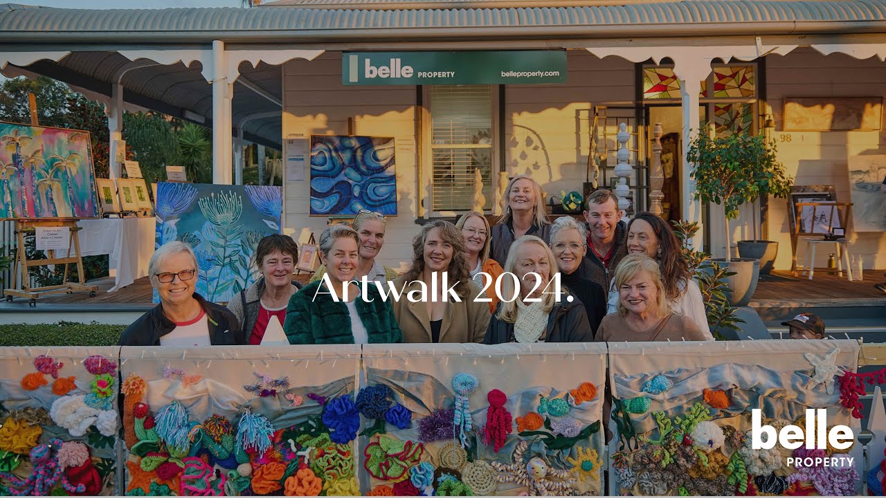 Belle Property Port Macquarie supports local creatives for Artwalk 2024