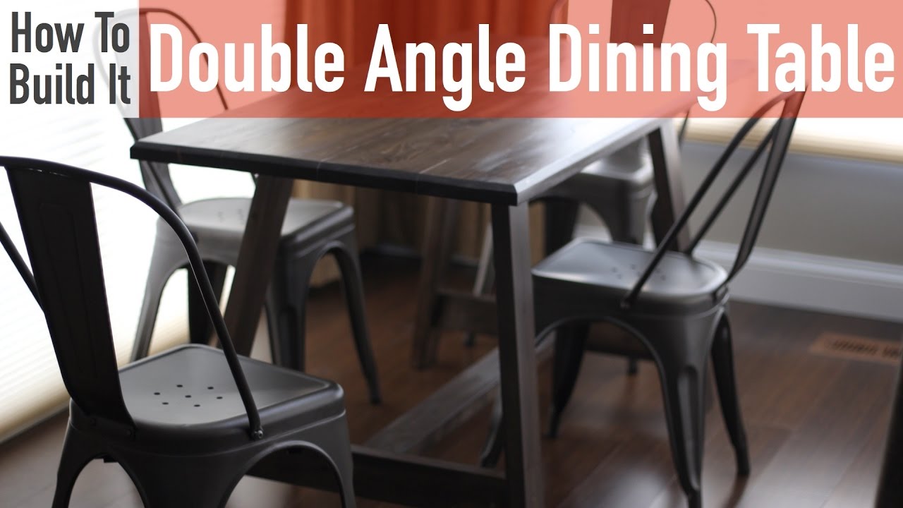 Double Angle Dining Table