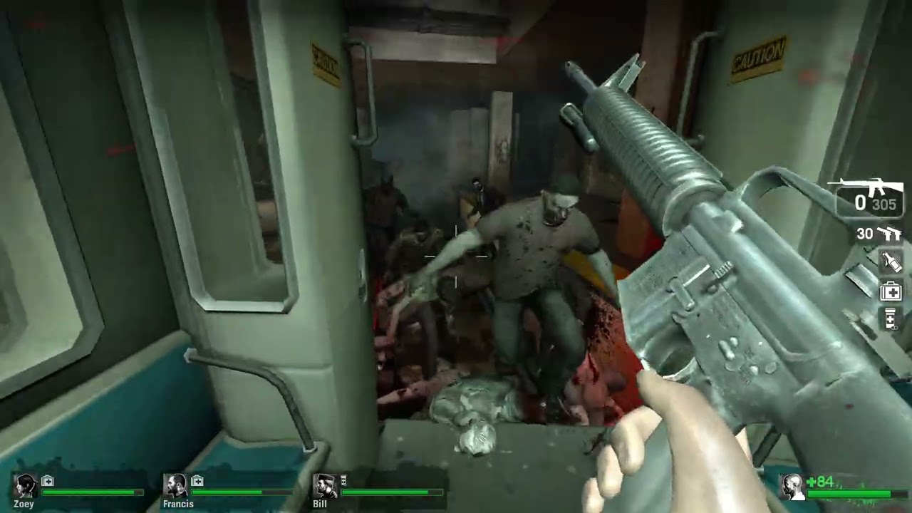 Left 4 Dead | Campaña: No Mercy | Capitulo 2: The Subway, Louis