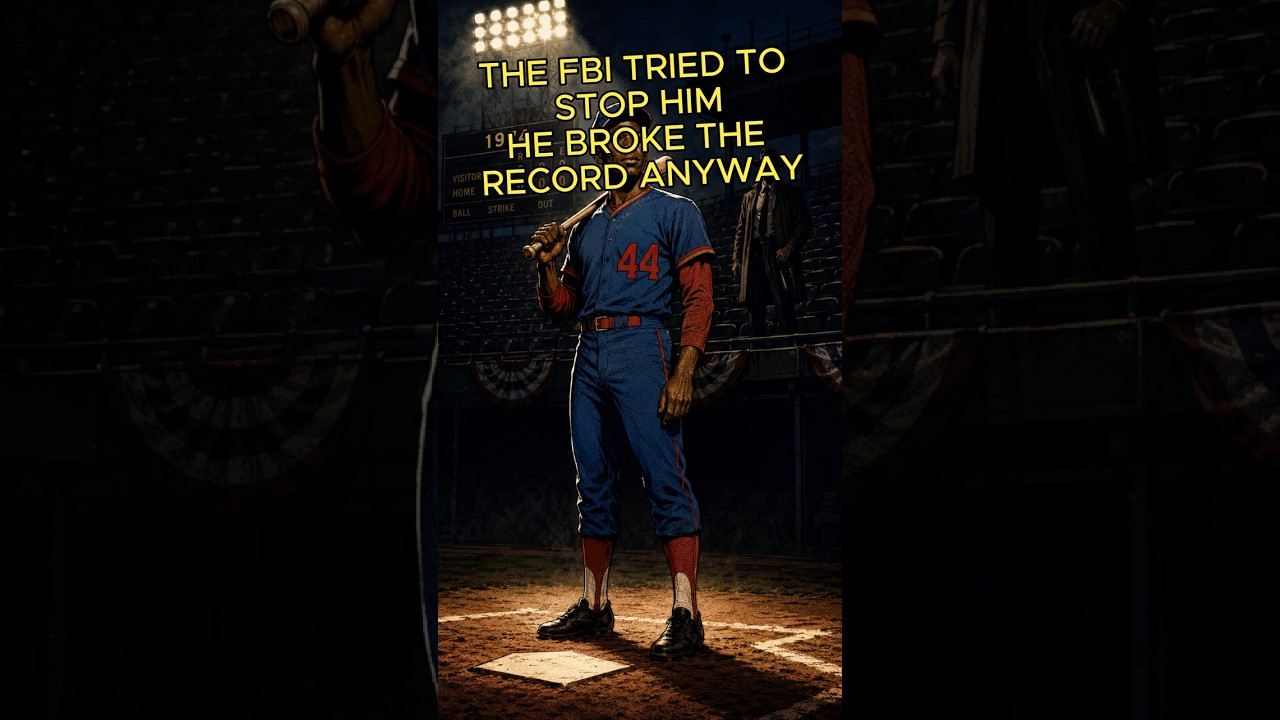 The FBI asked him not to play. He broke Babe Ruth's record anyway.