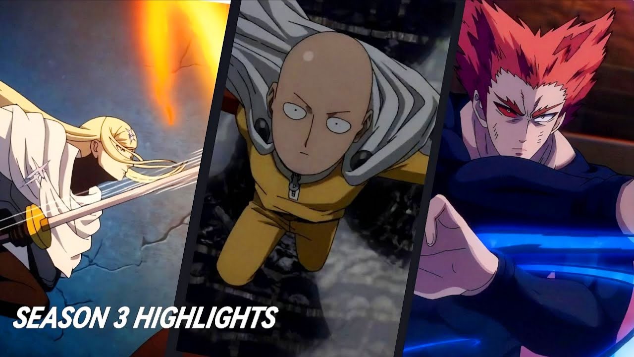 One Punch Man Season 3 Animation Highlights. #anime #animation #opm