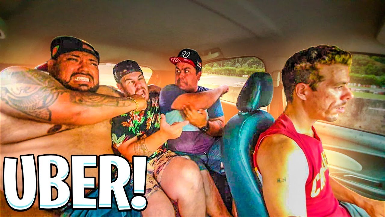 EU E O BOTO BC BRIGAMOS DENTRO DO UBER *Motorista ficou em choque*