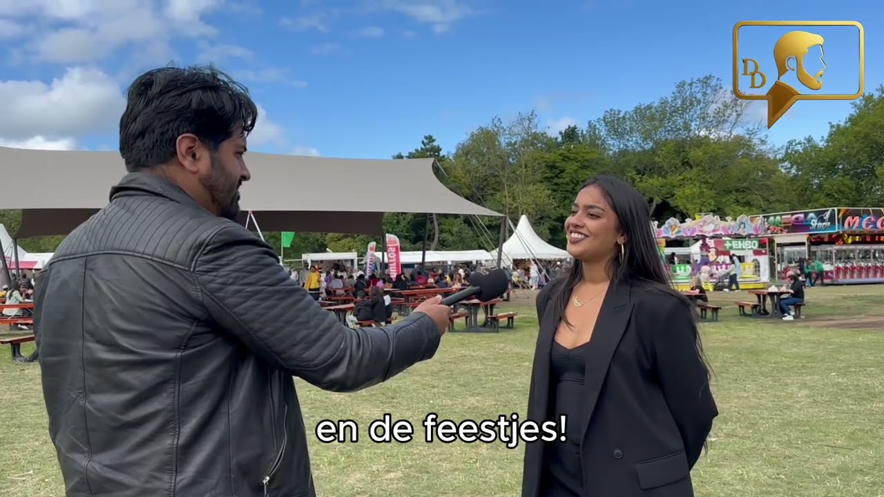Hindoestaanse jongeren op het Milan Summer festival