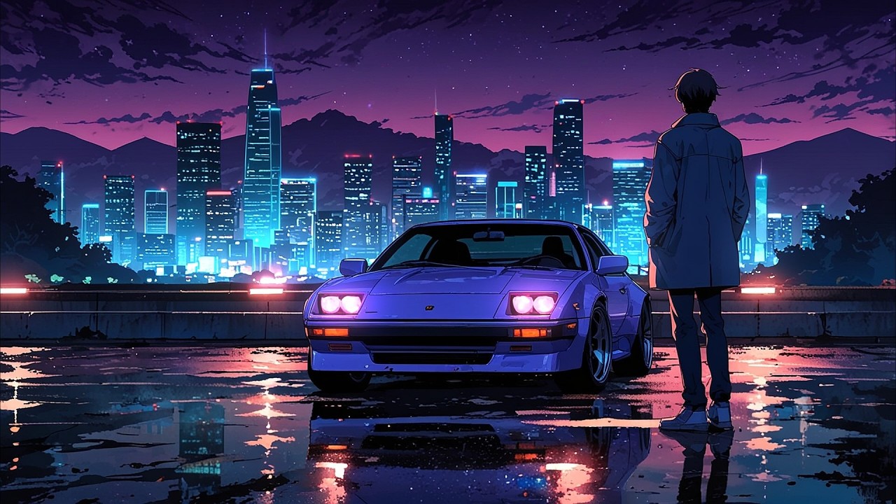 Slow Current | Midnight Drive 80s Synthwave