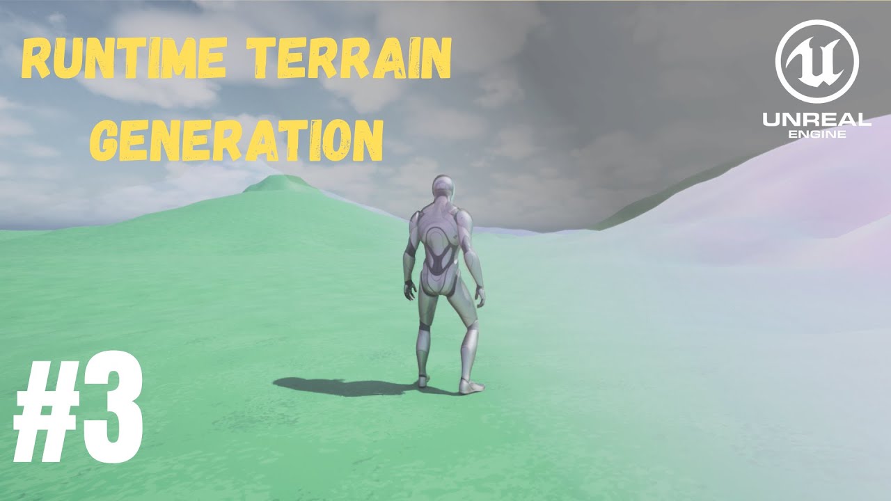 UE5 Procedural Terrain Generation with Blueprints #3 - UVs and Normals Calculation