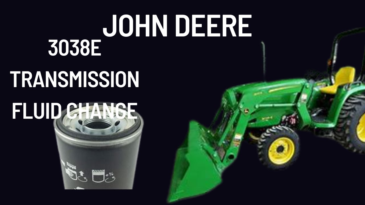 Замена трансмиссионного масла John Deere 3038e