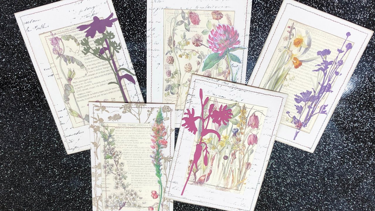 1. Let's make a Wild Flowers Journal @MissPaintalot