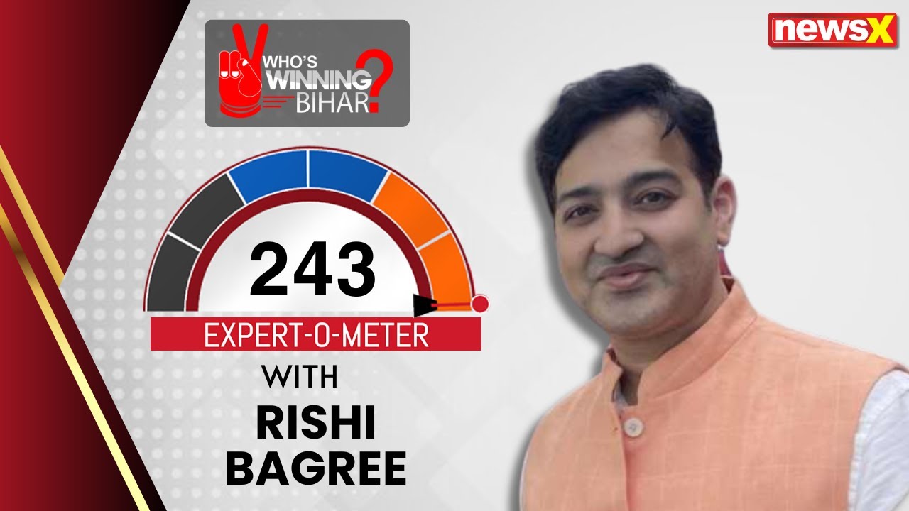 NewsX Expert-o-meter | Rishi Bagree's Bihar Election Prediction