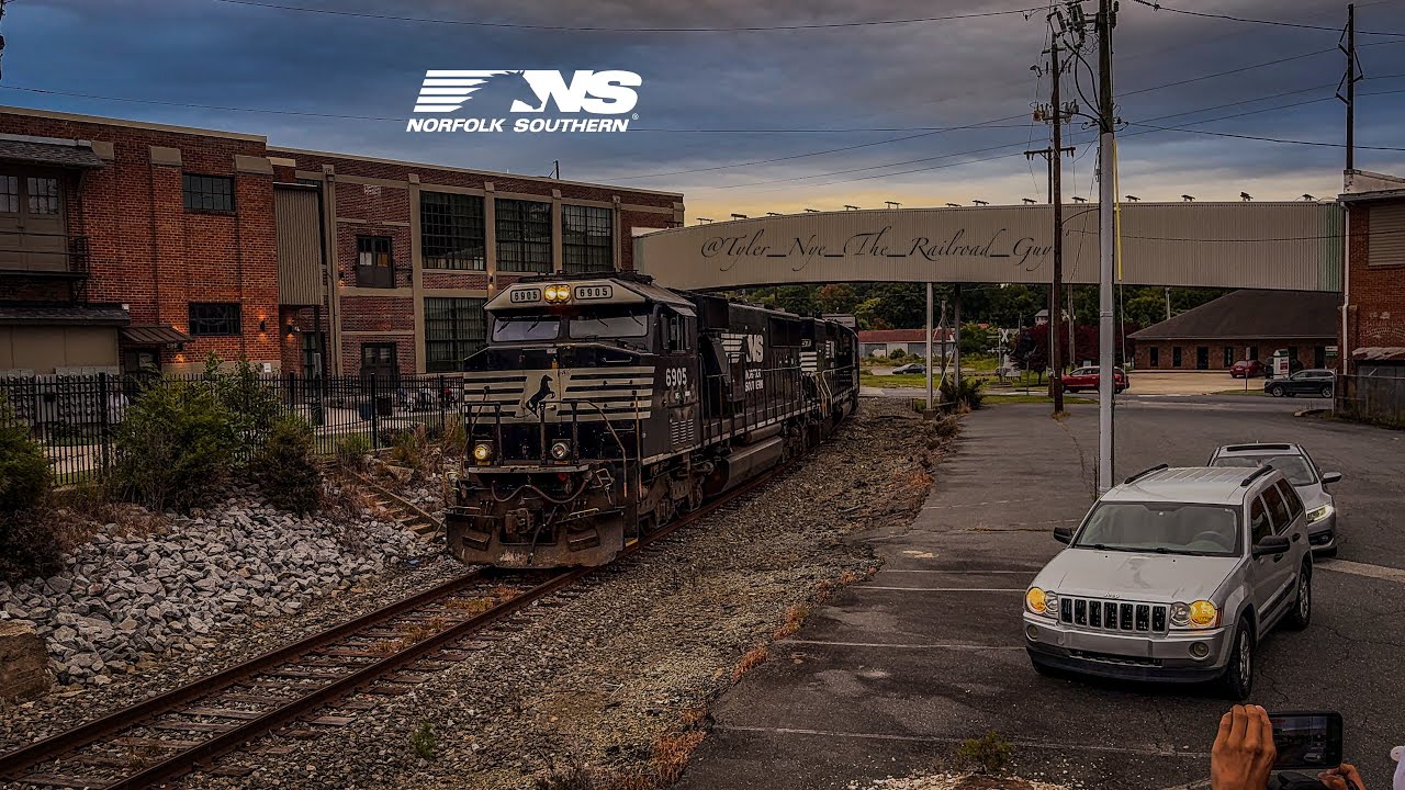 Norfolk Southern P05 With NS SD60E #6905 with A Lot Of K5LLA Action! FT. Awesome Crew and Horn Shows