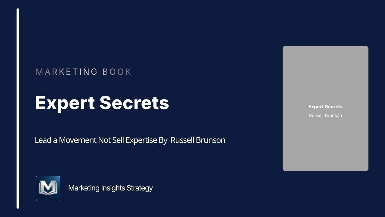Expertise Isn't Enough. You Need a Movement | Expert Secrets By Russell Brunson