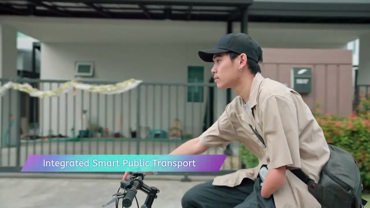 An integrated smart public transport system in a seamless city connects all modes of transportation&mdash;