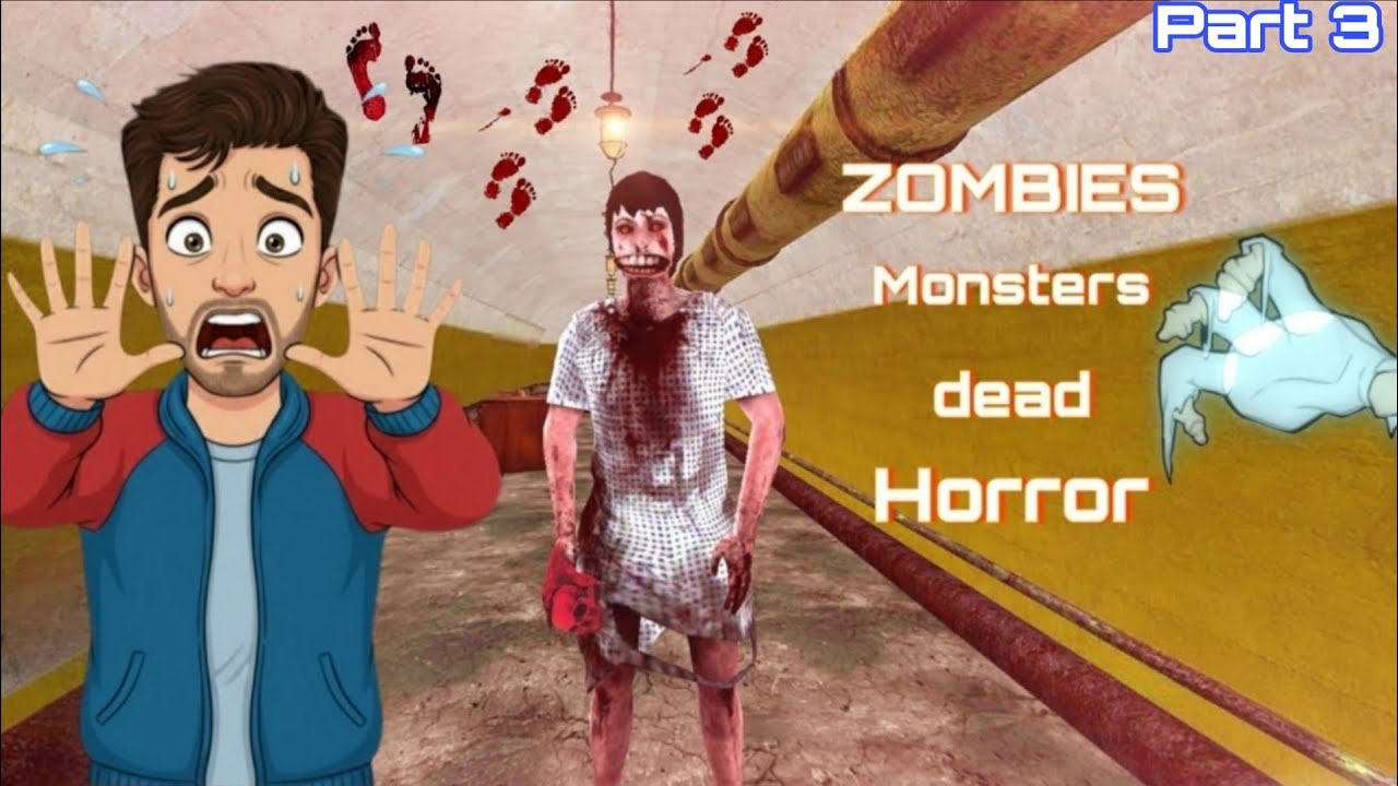 ZOMBIE NE MUJH PAR ATTACK KAR DIYA! 🚫 Army Base Zombie Monsters Dead Horror Part 3