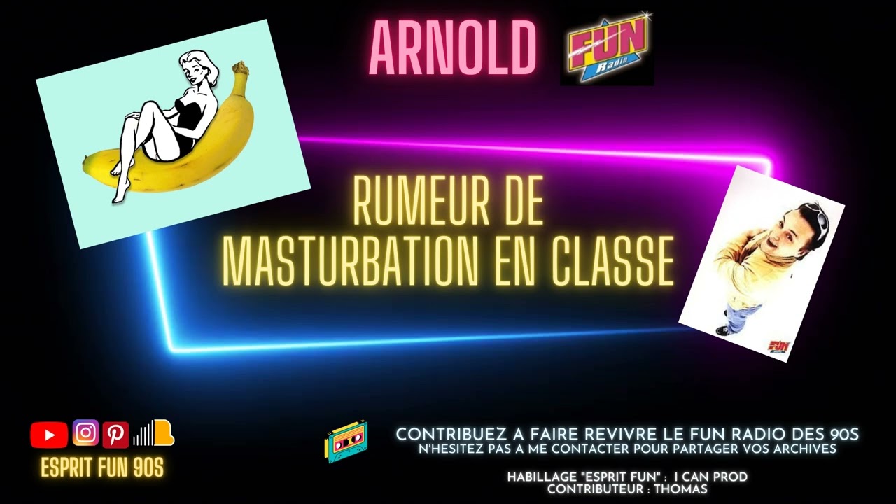 Rumeur de masturbation en classe, Arnold Derek intervient [Fun Radio]
