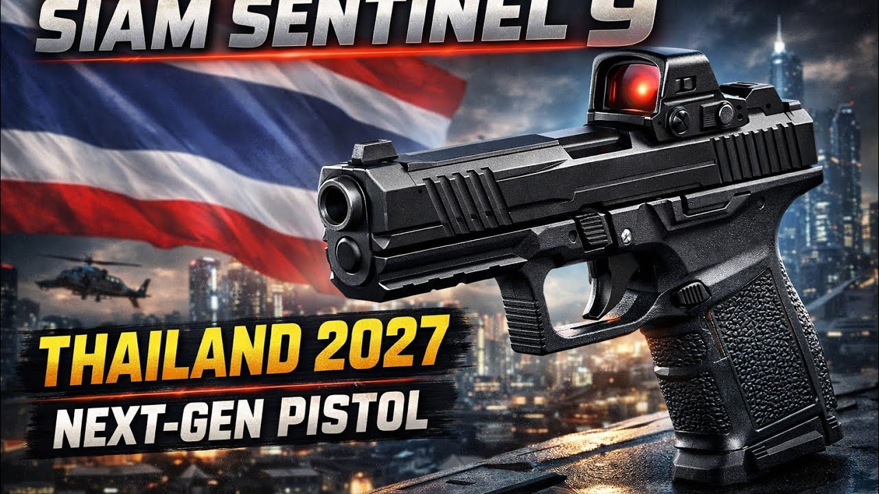 Thailand 2027 Siam Sentinel 9 | รีวิวปืนพกเจเนอเรชันใหม่จากไทย