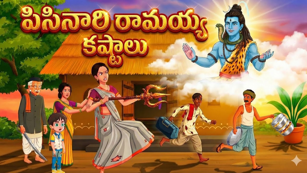 పిసినారి రామయ్య కష్టాలు😂 || Pisinari Ramayya Kashtalu#telugustories #stories#katha#anamika#trending 