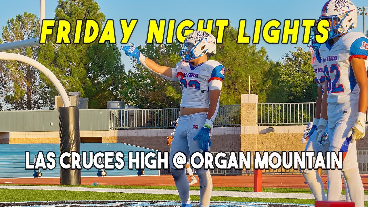 Las Cruces vs Organ Mountain | '24 New Mexico High School Football | SIDELINE POV