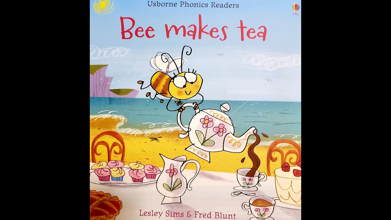 Elias reads BEE MAKES TEA. READ ALOUD BOOK FOR KIDS! PHONICS BOOKS FOR KIDS! KIDS BOOK READ ALOUD!