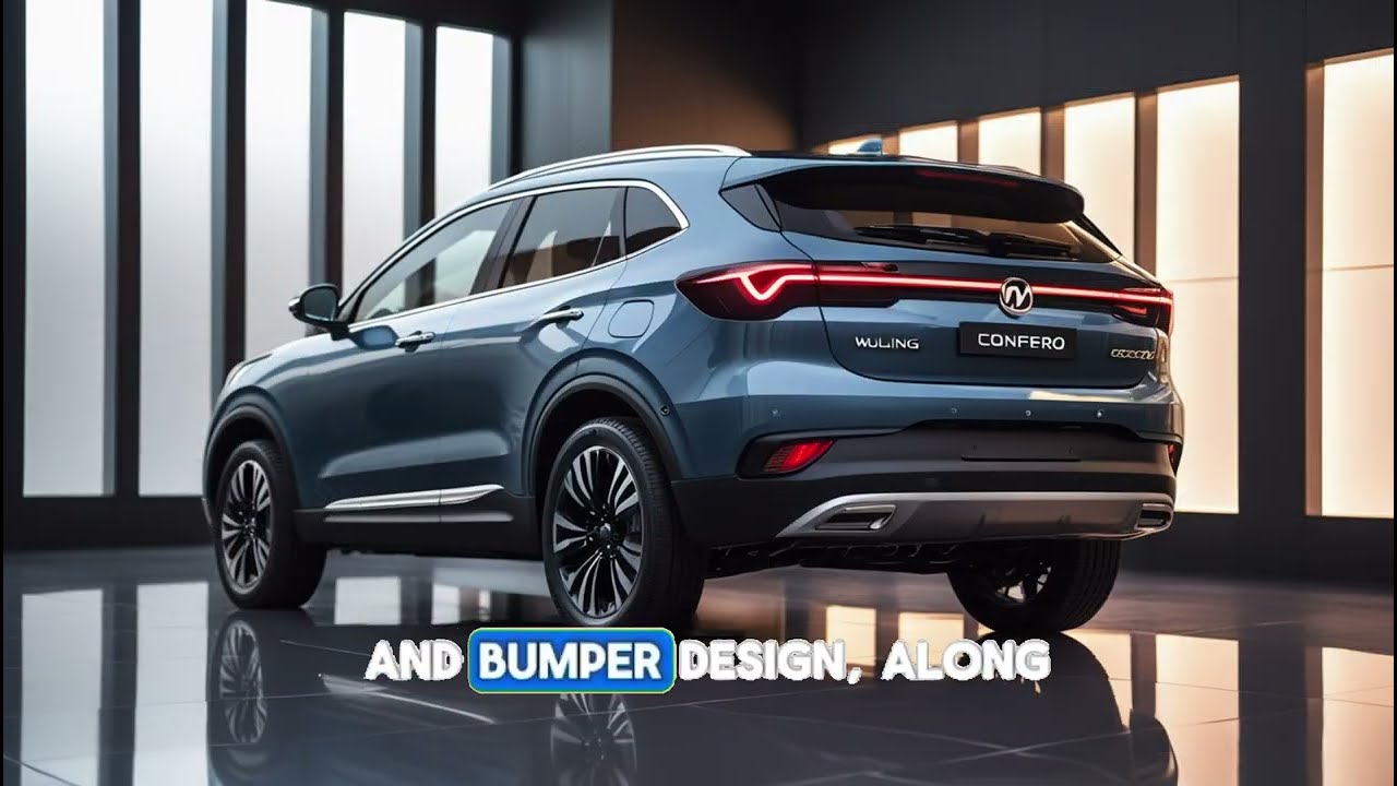Wuling Confero 2025: The new model features a stylish front grille and bumper