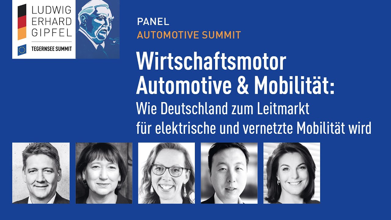 Automotive Panel: Wirtschaftsmotor Automotive & Mobilität