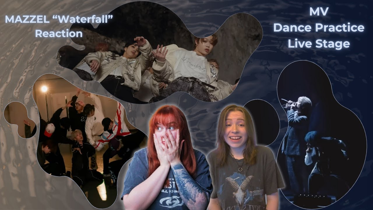 [CC] MAZZEL REACTION | International MUZE react to 'Waterfall' MV, Dance Practice, and Live Stage!!