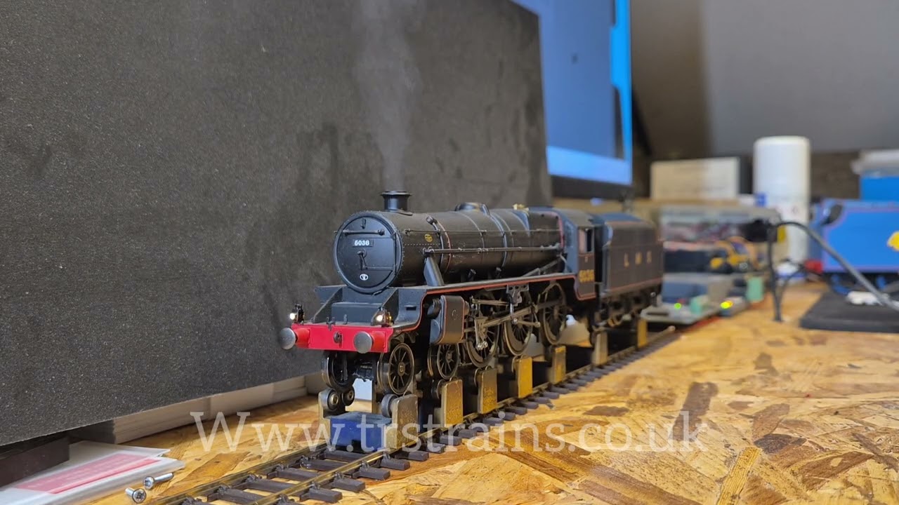 Hornby Black 5 with TRS Trains synchronised smoke 