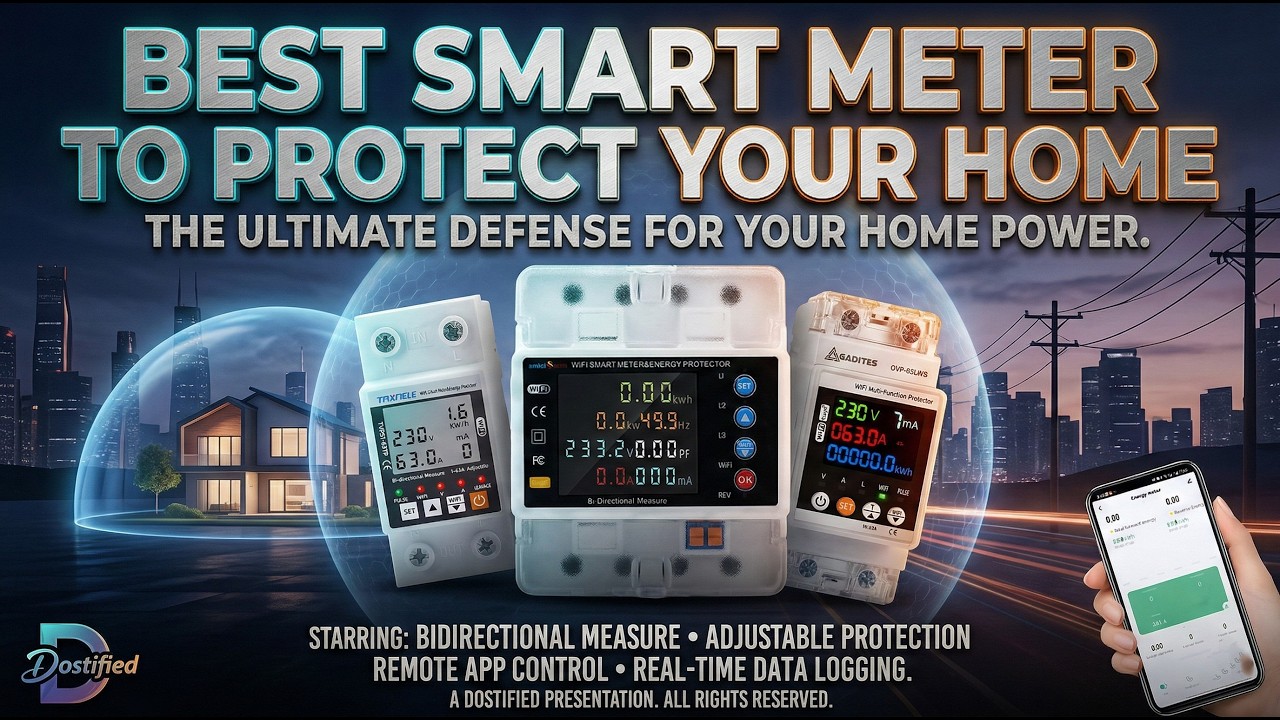 Your Home's Ultimate Defense: Smart Energy Meters Explained || XPR3SS 63A  Dostified Reviews