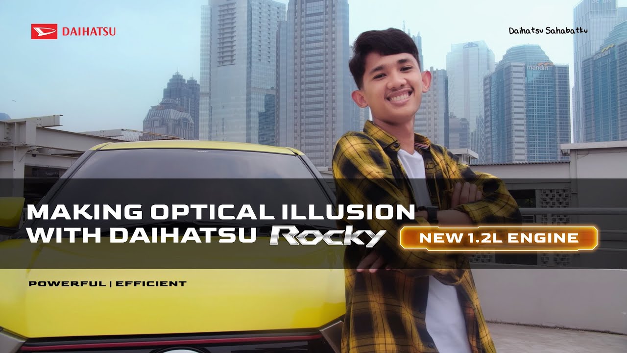 Daihatsu Rocky x Aldo & Urrofi | Making Optical Illusion with Powerful Rocky