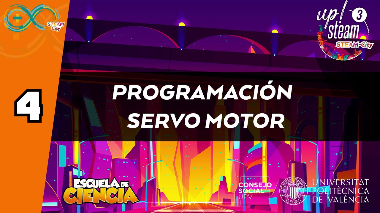 4. Curso Arduino: PROGRAMACIÓN SERVO MOTOR