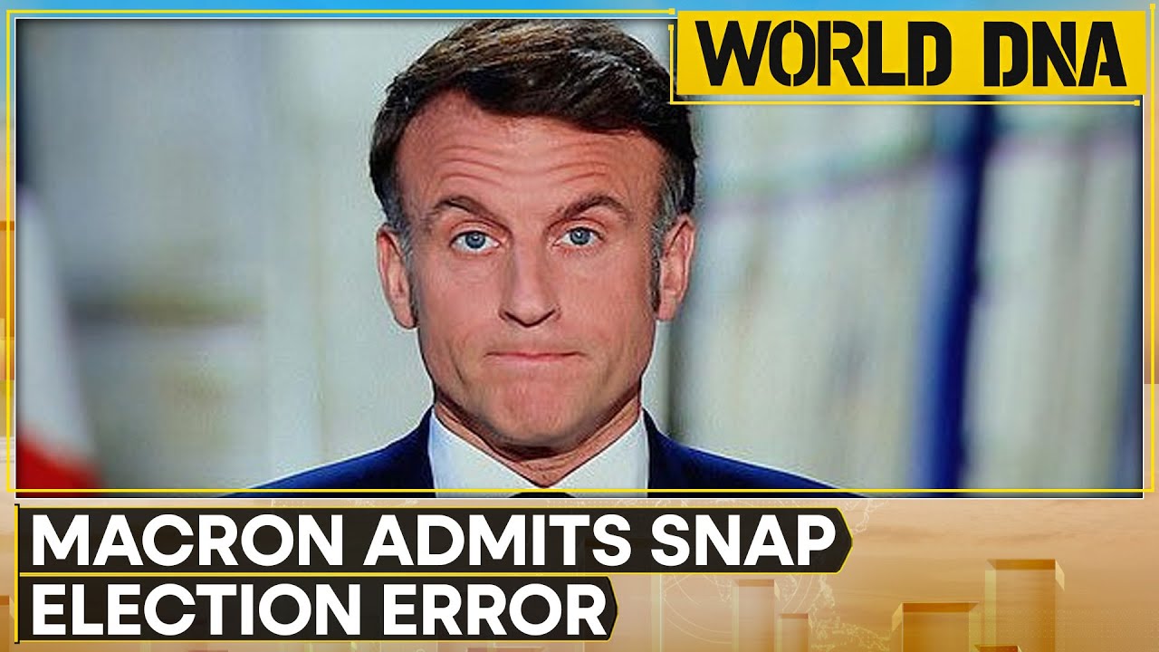 France's Macron Acknowledges That Dissolving Parliament In 2024 Brought Instability | WION