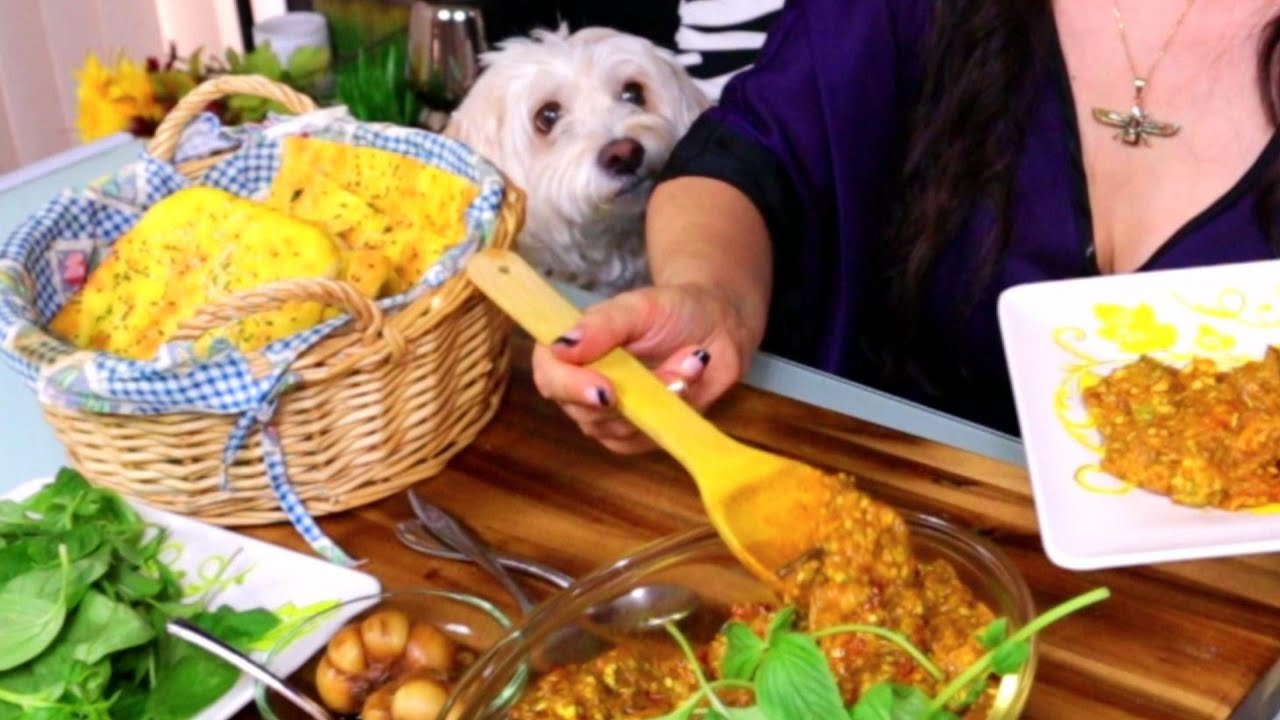 Persian Soul Food: Mirza Ghassemi & Barbari Bread from Scratch