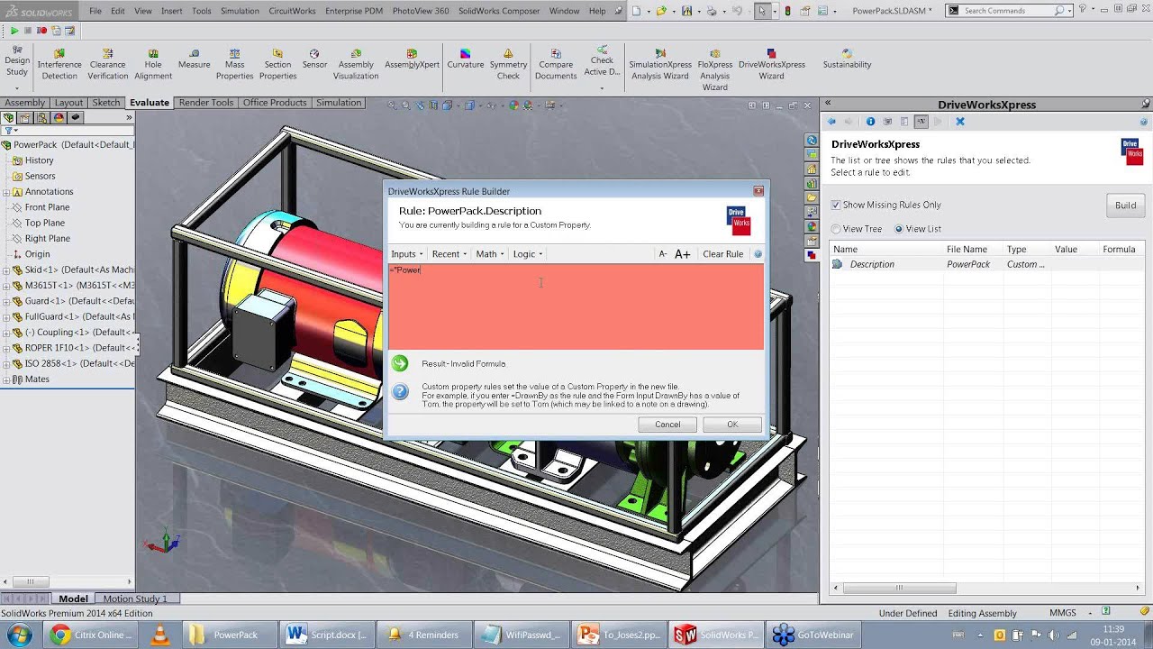 DriveWorks Xpress Design Automation Inside SolidWorks