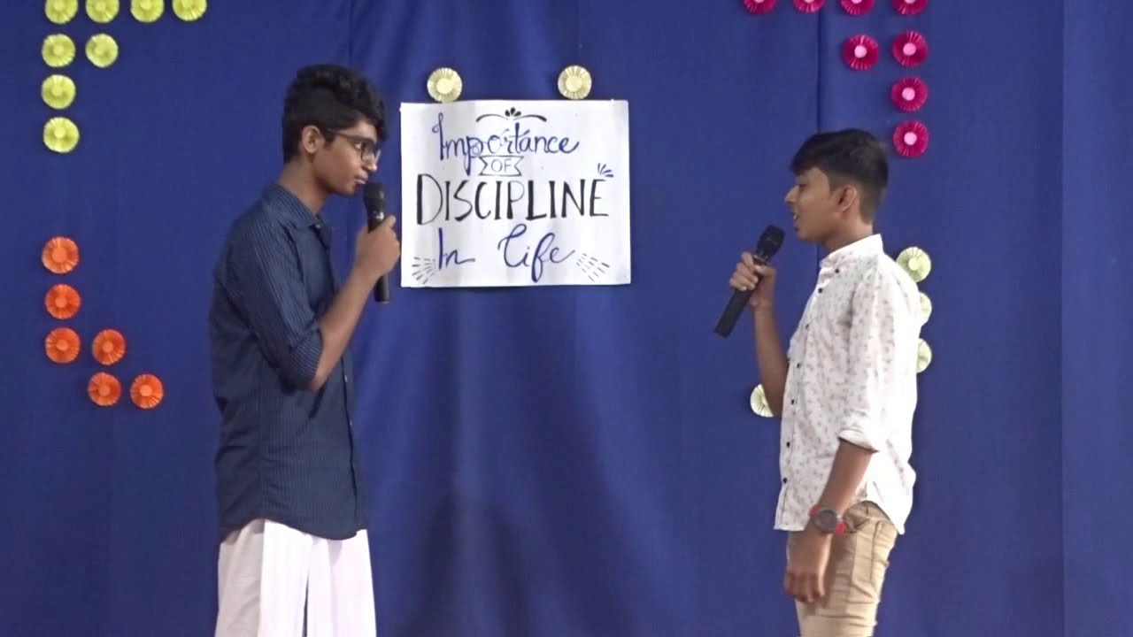 SKIT ON DISCIPLINE