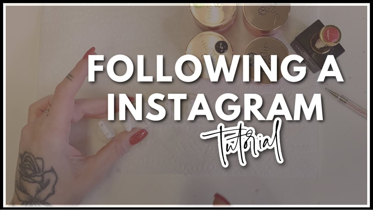 FOLLOWING A *INSTAGRAM* NAIL ART TUTORIAL | GLITTERBELS GEL POLISH